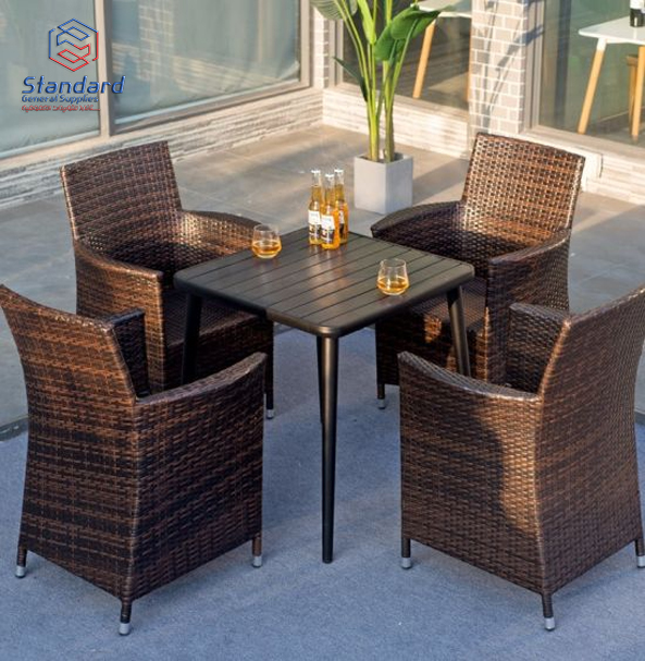 Rattan Table and Chairs